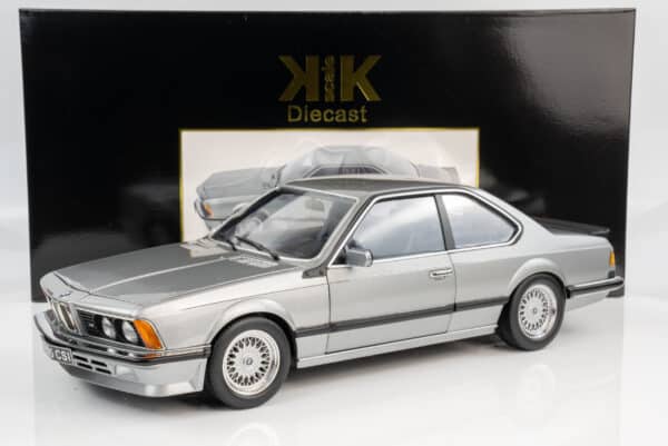 KK Scale - 1:12 BMW M635 CSI 1987 Grey Metallic (KKDC120162) Diecast Model