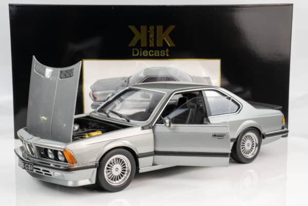 KK Scale - 1:12 BMW M635 CSI Alpina Rims 1987 Grey Metallic (KKDC120162A) Diecast Model 11 KK Scale - 1:12 BMW M635 CSI Alpina Rims 1987 Grey Metallic (KKDC120162A) Diecast Model