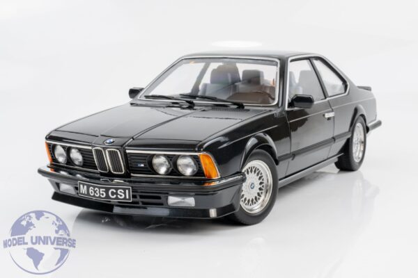 KK Scale - 1:12 BMW M635 CSI 1987 Black Metallic (KKDC120163) Diecast Model 16 KKDC120163 KK Scale bmw m 635csi black 9