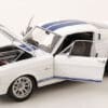 Ford Mustang Shelby GT500 1967 White/Blue - 1:12 Scale Diecast Model by KK Scale