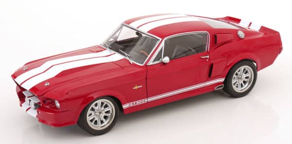 Ford Mustang Shelby GT500 1967 Red/White- 1:12 Scale Diecast Model by KK Scale