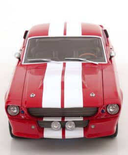 Ford Mustang Shelby GT500 1967 Red/White- 1:12 Scale Diecast Model by KK Scale