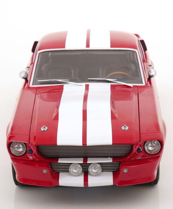 Ford Mustang Shelby GT500 1967 Red/White- 1:12 Scale Diecast Model by KK Scale