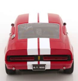 Ford Mustang Shelby GT500 1967 Red/White- 1:12 Scale Diecast Model by KK Scale