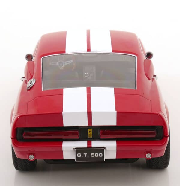 Ford Mustang Shelby GT500 1967 Red/White- 1:12 Scale Diecast Model by KK Scale