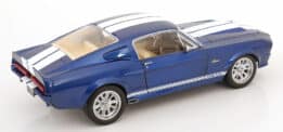 KK Scale - 1:12 Ford Mustang Shelby GT500 1967 Blue/White - Diecast Model