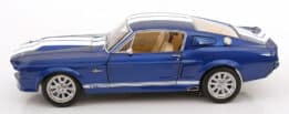 KK Scale - 1:12 Ford Mustang Shelby GT500 1967 Blue/White - Diecast Model