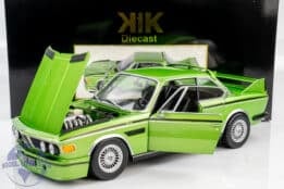 KKDC120231 BMW 3.0 CSL GREEN DIECAST MODEL 2
