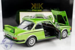 KKDC120231 BMW 3.0 CSL GREEN DIECAST MODEL