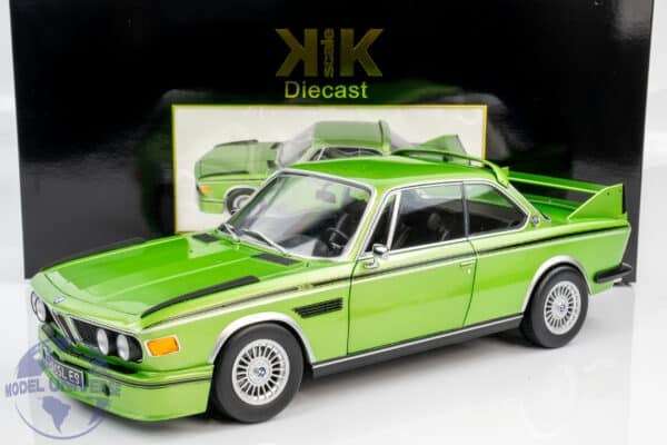 KKDC120231 BMW 3.0 CSL GREEN DIECAST MODEL 3