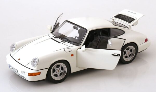 KK Scale – 1:12 Porsche 911 (964) RS with Speedline Rims 1992 White – Diecast Model 4 KKDC120241SB