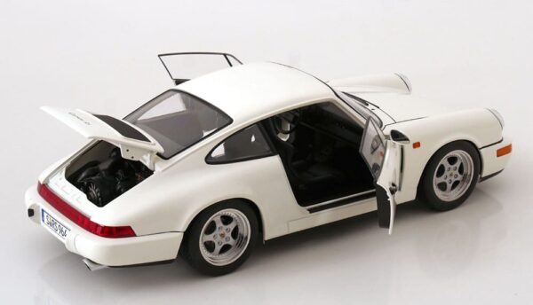 KK Scale – 1:12 Porsche 911 (964) RS with Speedline Rims 1992 White – Diecast Model 5 KKDC120241SC