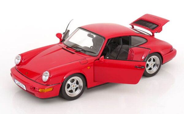 KK Scale – 1:12 Porsche 911 (964) RS with Speedline Rims 1992 Red – Diecast Model 4 KKDC120242SB