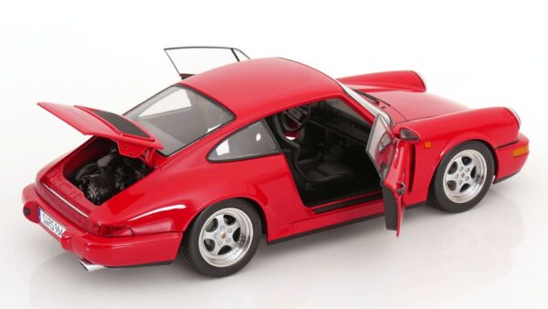 KK Scale – 1:12 Porsche 911 (964) RS with Speedline Rims 1992 Red – Diecast Model 5 KKDC120242SC