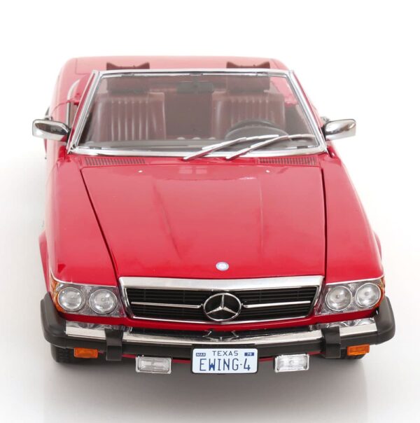KK Scale – 1:18 Mercedes-Benz 450 SL (R107) US Version with Removable Soft Top 1979 Red – Diecast Model 18 KK Scale – 1:18 Mercedes-Benz 450 SL (R107) US Version with Removable Soft Top 1979 Red – Diecast Model