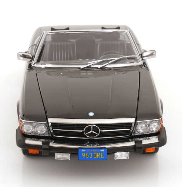 KK Scale 1:12 Mercedes 450 SL (R107) US Version American Gigolo 1979 Black Soft Top (KKDC120262) Diecast Model 18 KK Scale 1:12 Mercedes 450 SL (R107) US Version American Gigolo 1979 Black Soft Top (KKDC120262) Diecast Model