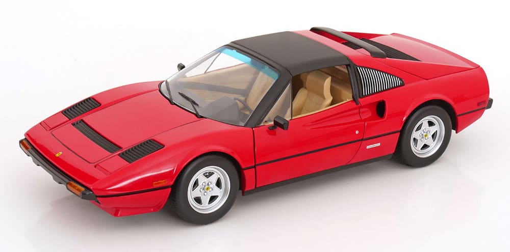 KK Scale – 1:12 Ferrari 308 GTS QV US Version from the TV Series Magnum P.I. 1982 Red – Diecast Model 2 KKDC120271B