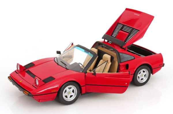KK Scale – 1:12 Ferrari 308 GTS QV US Version from the TV Series Magnum P.I. 1982 Red – Diecast Model 7 KKDC120271C