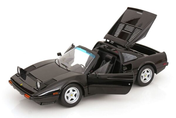 KK Scale – 1:12 Ferrari 308 GTS QV US Version from Against All Odds 1982 Black – Diecast Model 7 KKDC120273C