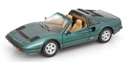 KK Scale – 1:12 Ferrari 308 GTS QV US Version from the TV Series Magnum P.I. 1982 Green Metallic – Diecast Model