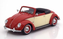 KKDC180111 VW Beetle 1200 Cabriolet Hebmueller 1:18 scale diecast model