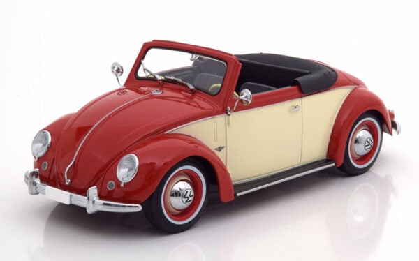 KKDC180111 VW Beetle 1200 Cabriolet Hebmueller 1:18 scale diecast model