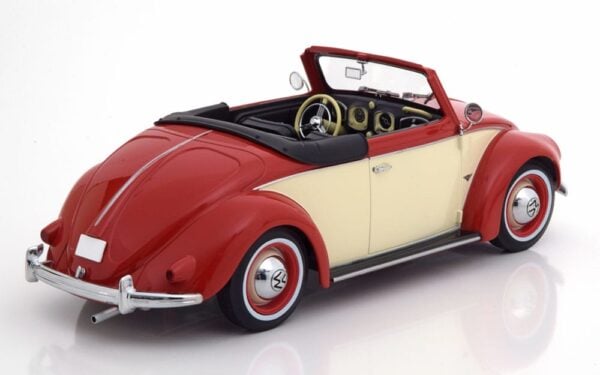 KKDC180111 VW Beetle 1200 Cabriolet Hebmueller 1:18 scale diecast model