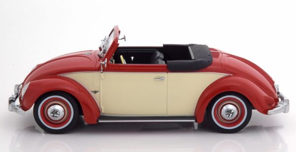 KKDC180111 VW Beetle 1200 Cabriolet Hebmueller 1:18 scale diecast model