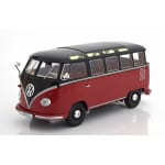 KK Scale - 1:18 VW T1 Samba Bus  1959  red/black