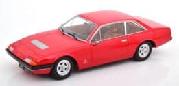 kk scale - 1:18 ferrari 365 gt4 2+2 1972 red (brown interior)
