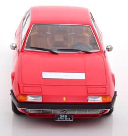 kk scale - 1:18 ferrari 365 gt4 2+2 1972 red (brown interior)