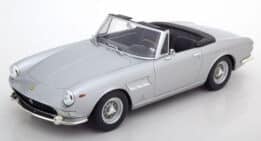 kk scale - 1:18 ferrari 275 gts pininfarina spyder 1964 silver with spoke wheeks ltd edn 500