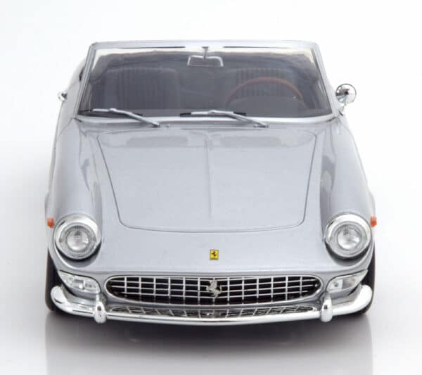 kk scale - 1:18 ferrari 275 gts pininfarina spyder 1964 silver with spoke wheeks ltd edn 500