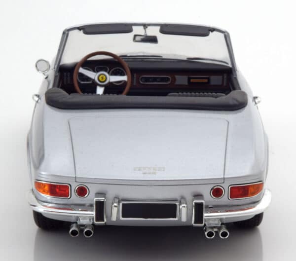 kk scale - 1:18 ferrari 275 gts pininfarina spyder 1964 silver with spoke wheeks ltd edn 500