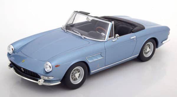 kk scale - 1:18 ferrari 275 gts pininfarina spyder 1964 blue with spoke wheeks ltd edn 500