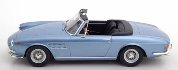 kk scale - 1:18 ferrari 275 gts pininfarina spyder 1964 blue with spoke wheeks ltd edn 500