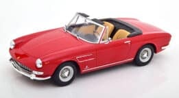 kk scale - 1:18 ferrari 275 gts pininfarina spyder red red/beige interior 1964