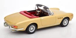 kk scale - 1:18 ferrari 275 gts pininfarina spyder gold metallic 1964
