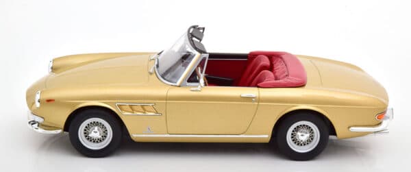 kk scale - 1:18 ferrari 275 gts pininfarina spyder gold metallic 1964