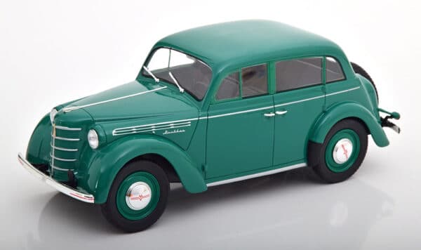 kk scale - 1:18 moskwitsch 400 1946 green