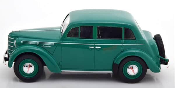 kk scale - 1:18 moskwitsch 400 1946 green