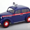 kk scale - 1:18 moskwitsch 400 police with speaker 1946 dark blue
