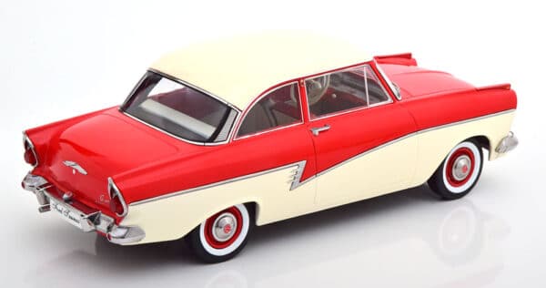 kk scale - 1:18 ford taunus 17m p2 1957 red/white