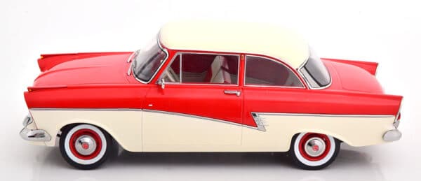 kk scale - 1:18 ford taunus 17m p2 1957 red/white