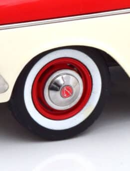 kk scale - 1:18 ford taunus 17m p2 1957 red/white