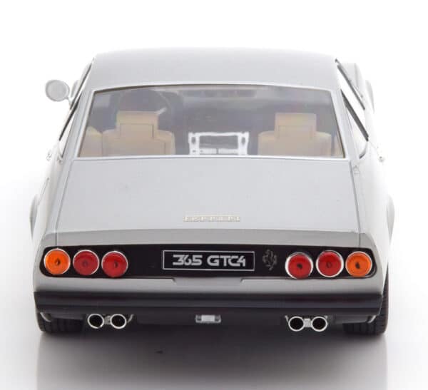 kk scale - 1:18 ferrari 365 gtc4 1971 silver