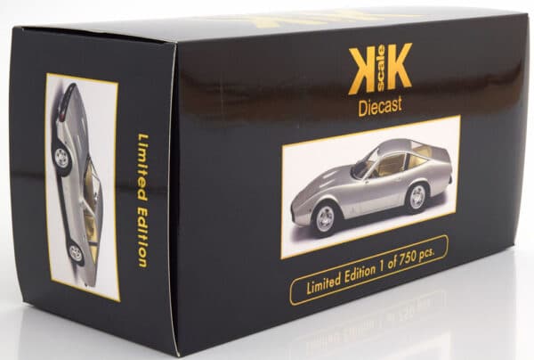 kk scale - 1:18 ferrari 365 gtc4 1971 silver