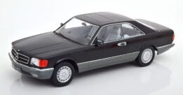 KKDC180334 Mercedes 560 SEC 1:18 scale diecast model car black