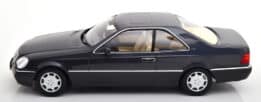 kk scale - 1:18 mercedes 600 sec c140 1992 anthrasite