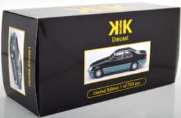 kk scale - 1:18 mercedes 600 sec c140 1992 green metallic